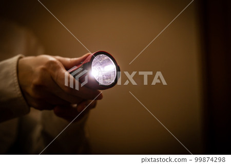 手電筒防災用品圖片素材 手電筒防災用品圖片素材 99874298