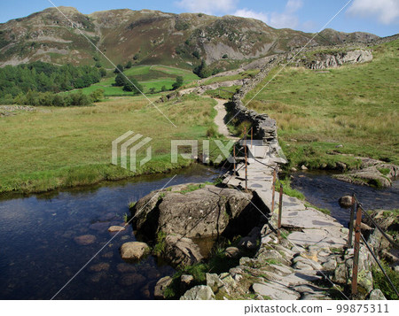 Landscape of the Lake District (Little Langdale), England Landscape of the Lake District (Little Langdale), England 99875311