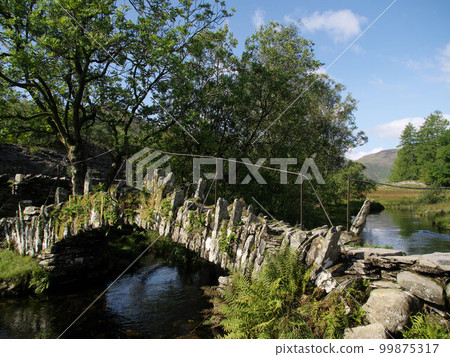 Landscape of the Lake District (Little Langdale), England Landscape of the Lake District (Little Langdale), England 99875317