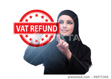 Value added tax VAT return concept 99875368