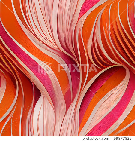 Psychedelic swirls and curves: Use bold, bright colors and fluid lines to create a groovy, psychedelic pattern Generative AI, illustration Psychedelic swirls and curves: Use bold, bright colors and fluid lines to create a groovy, psychedelic pattern Generative AI, illustration 99877823
