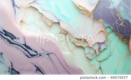 A marble texture in soft pastel colors, Genetive AI, Illustration 99878937