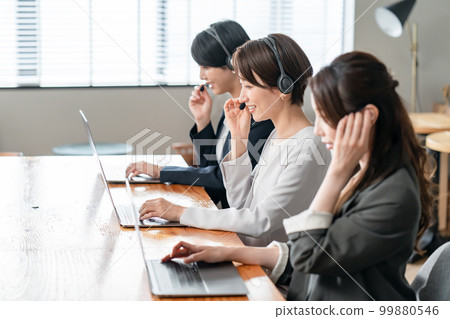 Business operator headset Business operator headset 99880546