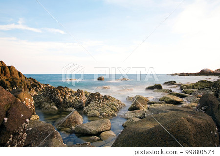 Beautiful scenic of Koh Mun Nok island ,most popular traveling destination in Rayong, Thailand. 99880573