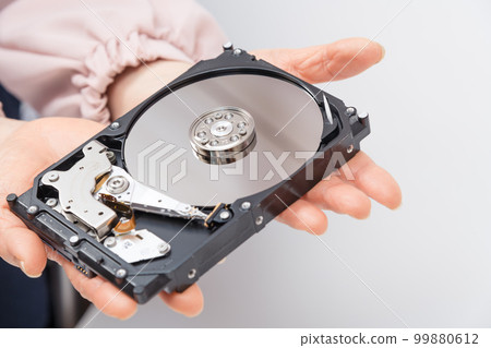 [拆卸硬盤的女人] 99880612