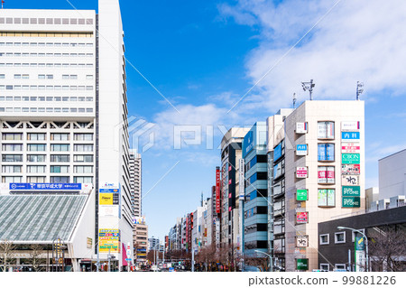 Nakano Sunplaza and Nakano Street downtown area in Tokyo Nakano Sunplaza and Nakano Street downtown area in Tokyo 99881226