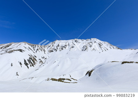 早春的富山_立山室堂 早春的富山_立山室堂 99883219