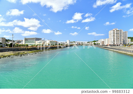 九次良橋 / 與那原中學和知念高中周邊的風景（沖繩縣與那原町）[2023 年 3 月] 99883312