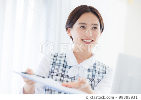 醫療醫療文員肖像 99885931