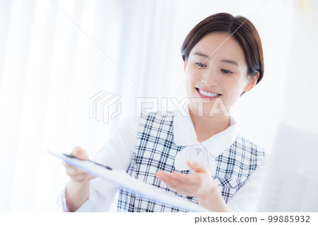 醫療醫療文員肖像 99885932
