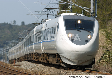 北陸本線 Hosorogi-Awara Onsen JR 西日本 681 系列 T03+T32+T13 編隊(金澤)Thunderbird 北陸本線 Hosorogi-Awara Onsen JR 西日本 681 系列 T03+T32+T13 編隊(金澤)Thunderbird 99887589