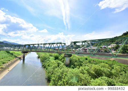 Matsuura River, JR Karatsu Line, National Route - Stock