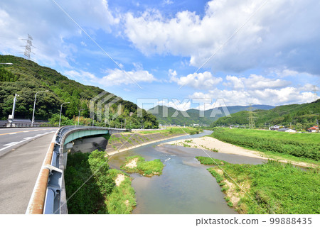 Matsuura River, JR Karatsu Line, National Route 203, Kubobashi, Ouchi-cho, Karatsu City 99888435