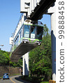 Shonan Monorail running on the road 99888458