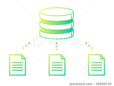 數據庫插圖素材 99889719