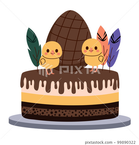 Easter Cake Eaten In Spain 99890322