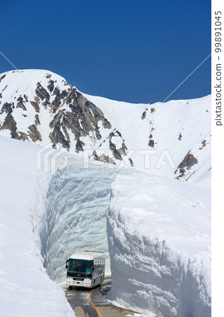 Toyama Tateyama Murodo_Superb View of Snow Otani 99891045