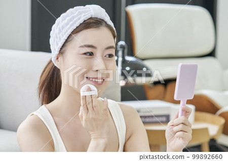 美容,美容,護膚,基礎妝容,房子,房子,少婦,韓語 99892660