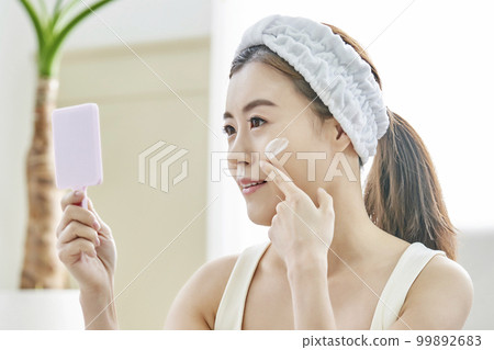 美容,美容,護膚,基礎妝容,房子,房子,少婦,韓語 99892683