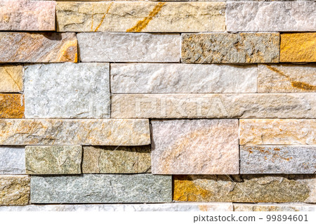 Exterior wall with stone pattern siding, Tokyo Exterior wall with stone pattern siding, Tokyo 99894601