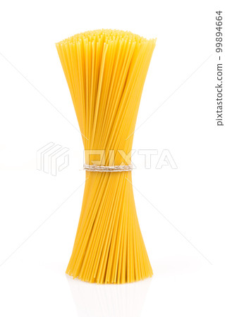 Uncooked pasta spaghetti macaroni 99894664