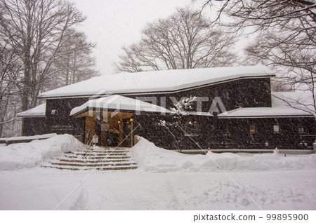building in the snow building in the snow 99895900