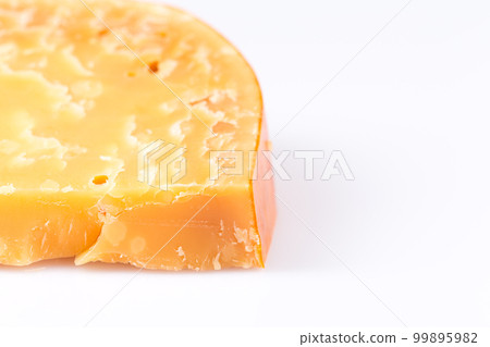 Piece of old hard cheese Piece of old hard cheese 99895982