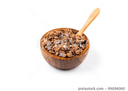 muesli with pieces of chocolate muesli with pieces of chocolate 99896060