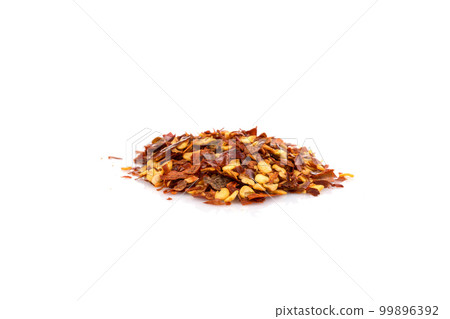 Pile of a crushed red pepper 99896392