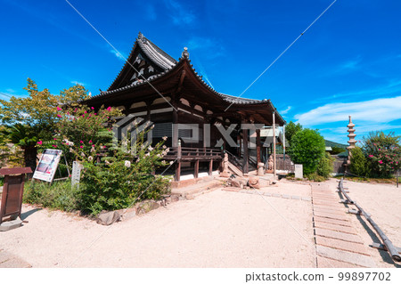 [傳統建築群的重要保存地區] Tomo Town Fukuzenji Taichoro Early Autumn Precincts 3 廣島縣福山市 99897702