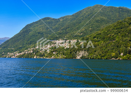 View of the village Torno Fagetto Laglio Quarzano on the Como Lake, Lombardy, Italy View of the village Torno Fagetto Laglio Quarzano on the Como Lake, Lombardy, Italy 99900634