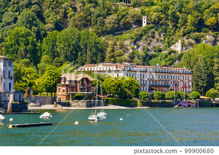View of the village Torno Fagetto Laglio Quarzano on the Como Lake, Lombardy, Italy 99900680