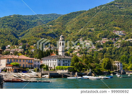 View of the village Torno Fagetto Laglio Quarzano on the Como Lake, Lombardy, Italy 99900692