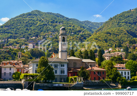 View of the village Torno Fagetto Laglio Quarzano on the Como Lake, Lombardy, Italy View of the village Torno Fagetto Laglio Quarzano on the Como Lake, Lombardy, Italy 99900717