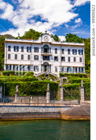 View of Tremezzo village in lake Como, Lombardy, Italy 99900822