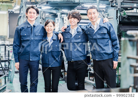 工廠員工手拉手 99902382