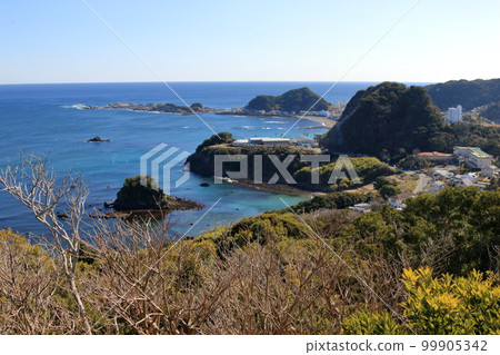 View from the observatory in Kamogawa City, Chiba Prefecture 99905342