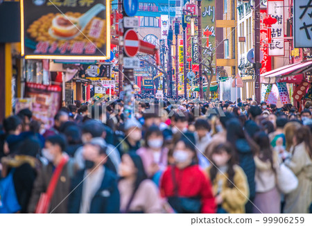 Japan's Yokohama cityscape Release from mask delusions... 13th...Yokohama Chinatown is as busy as before the corona disaster = 4th Japan's Yokohama cityscape Release from mask delusions... 13th...Yokohama Chinatown is as busy as before the corona disaster = 4th 99906259