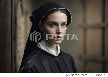 nun portrait 99908294