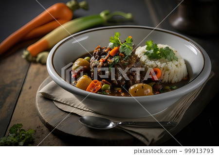 AI generated roast oxtail, oxtail srew 99913793