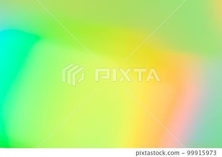 Green abstract rainbow color image (background material) 99915973