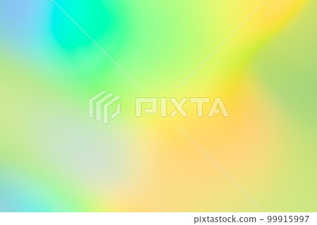 Green abstract rainbow color image (background material) 99915997