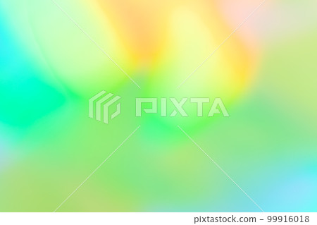 Green abstract rainbow color image (background material) 99916018