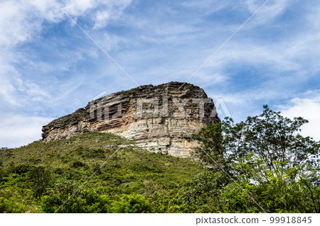 View from the top of the hill of the father inacio, morro do pai inacio, Chapada Diamantina, Bahia, Brazil View from the top of the hill of the father inacio, morro do pai inacio, Chapada Diamantina, Bahia, Brazil 99918845