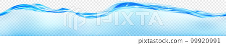 Translucent water wave Translucent water wave 99920991
