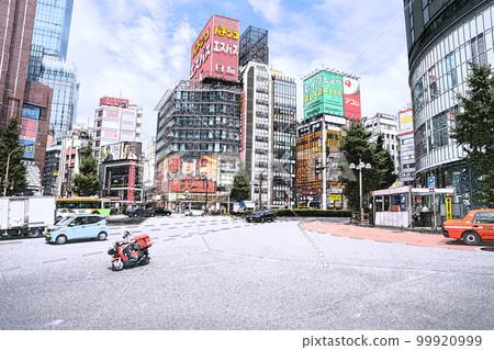 東京新宿歌舞伎町街景圖 東京新宿歌舞伎町街景圖 99920999
