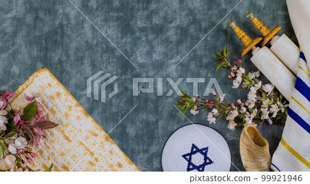 Passover is time of remembrance reflection as Jewish people reflect on their ancestors' journey from slavery to freedom. 99921946