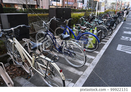 防止自行車停車場和非法停放自行車 99922131