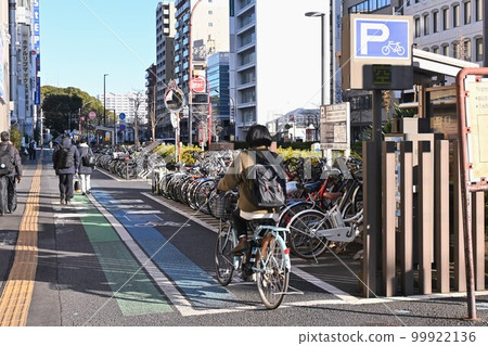 防止自行車停車場和非法停放自行車 99922136