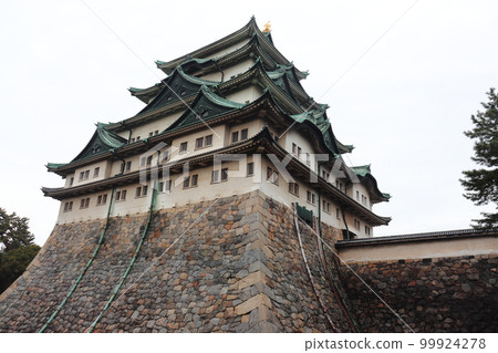 Nagoya Castle's Main Keep and Sword Wall Nagoya Castle's Main Keep and Sword Wall 99924278